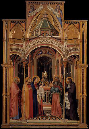 Ambrogio Lorenzetti Presentation at the Temple